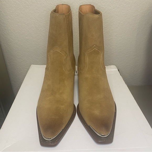 NIB CELINE TRIOMPHE CRUISER BOOTS CHELSEA BOOT IN SUEDE CALFSKIN - SIZE 41 - Picture 1 of 16